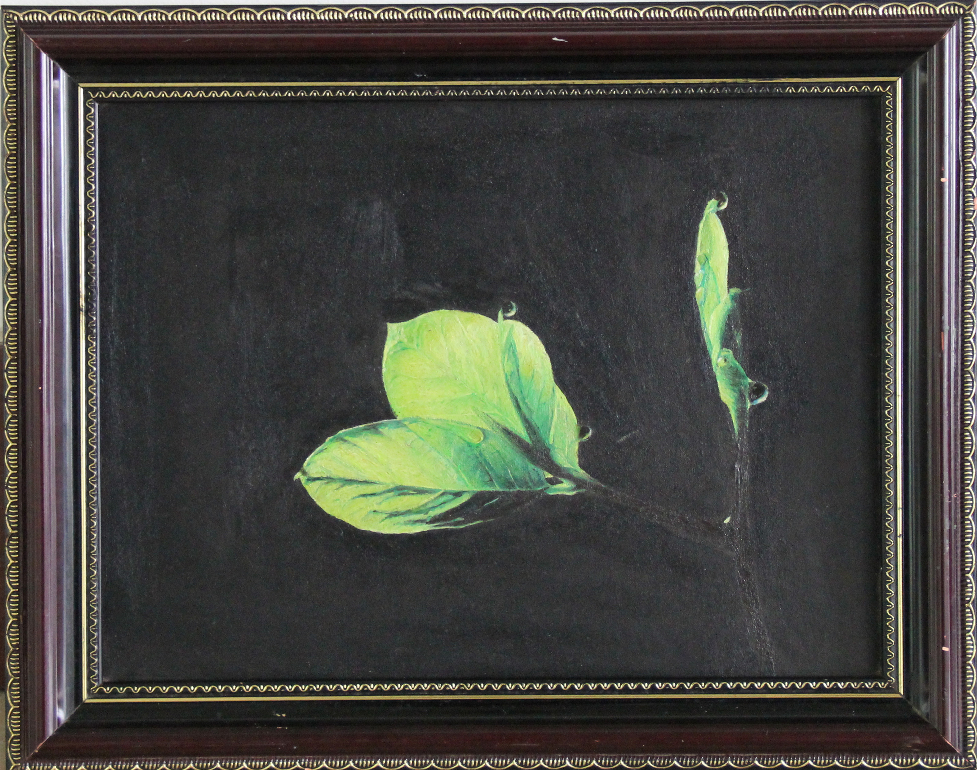 【油画】一叶子